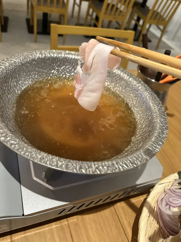 アグー豚しゃぶしゃぶ