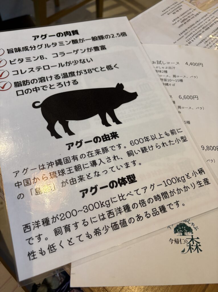 アグー豚について