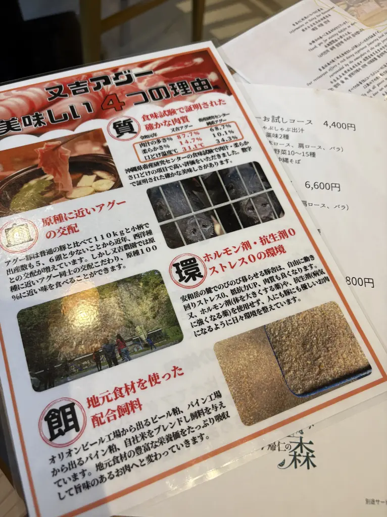 又吉アグーについて